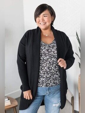 Cloud 9 Black Women's Cardigan